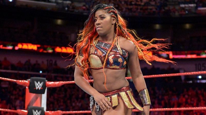 Let's be honest here. Ember Moon isn't ready for the main event match.